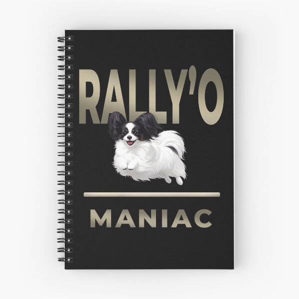 Item preview, Rally’O Maniac – Papillon Rally Obedience Premium Design designed and sold by PapillonArtStudio.