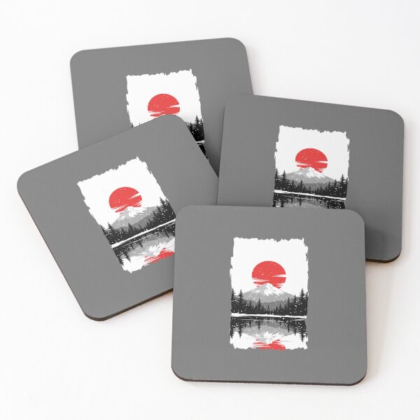 Item preview, Mount Fuji Japanese Landscape Mountain Nature Sunrise designed and sold by SofiBlair.