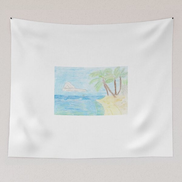 Item preview, Tropical landscape designed and sold by SpiritArtLeona.