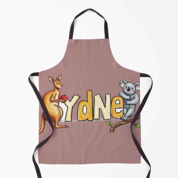 Item preview, Sydney text with kangaroo and koala designed and sold by CreationsNicB.