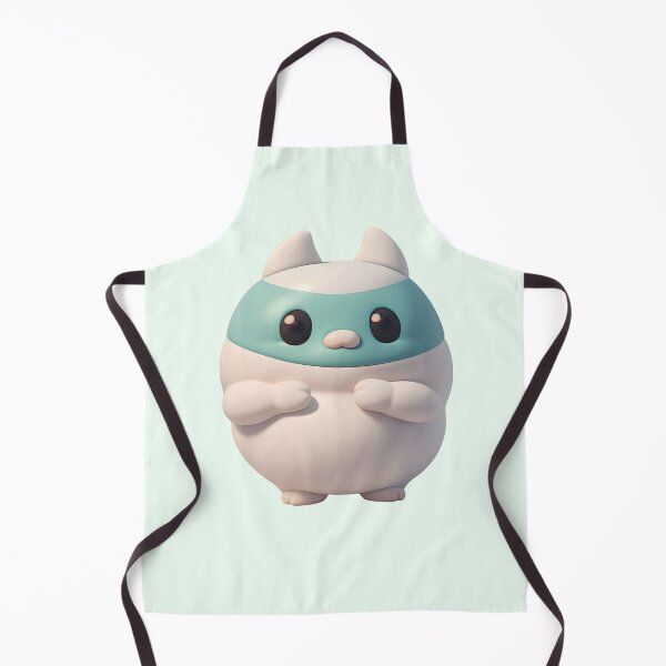 Item preview, Mint Mask Kitty - Polished Wax Figure Art Toy designed and sold by CuteSlothWorld.