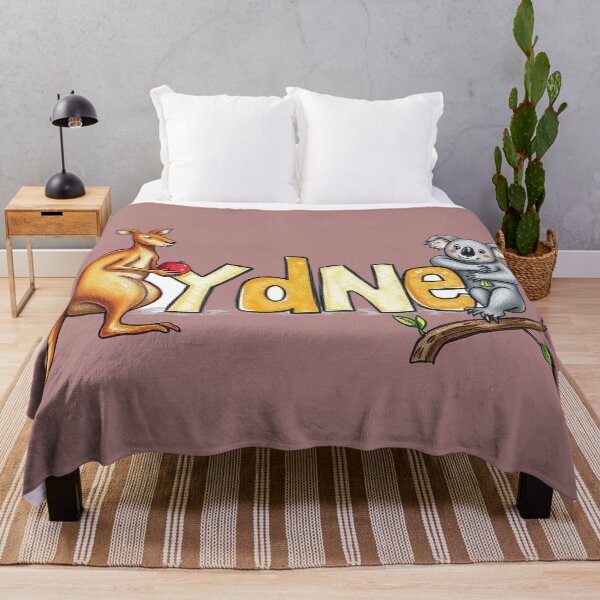 Item preview, Sydney text with kangaroo and koala designed and sold by CreationsNicB.