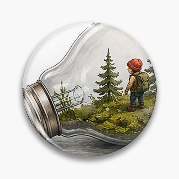 Item preview, Tiny Forest Inside a Light Bulb designed and sold by Sara-Ai.