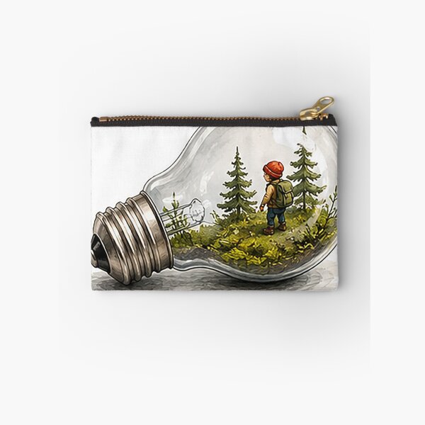 Item preview, Tiny Forest Inside a Light Bulb designed and sold by Sara-Ai.