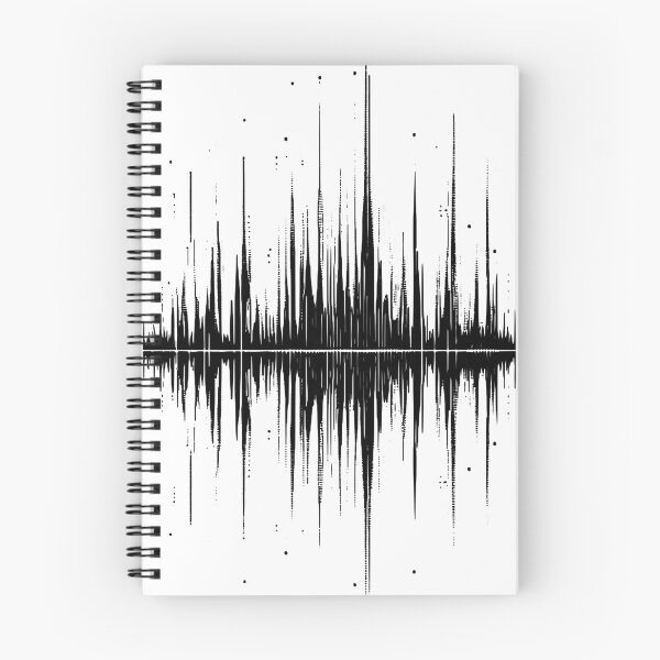 Item preview, Soundwave Audio Waveform Minimalist designed and sold by Pommes im Bett.