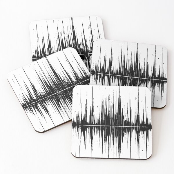 Item preview, Soundwave Audio Waveform Minimalist designed and sold by Pommes im Bett.