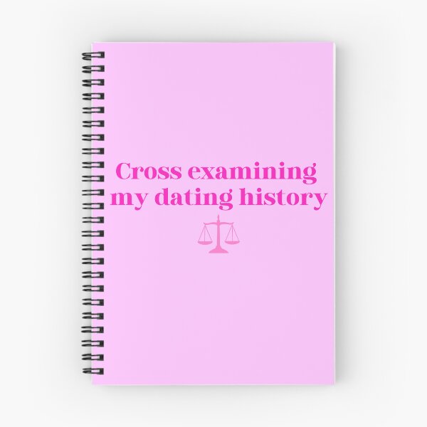 Item preview, Cross Examining My Dating History Sticker | Funny Relationship Humor | Legal Meme   designed and sold by JusticeForSale.