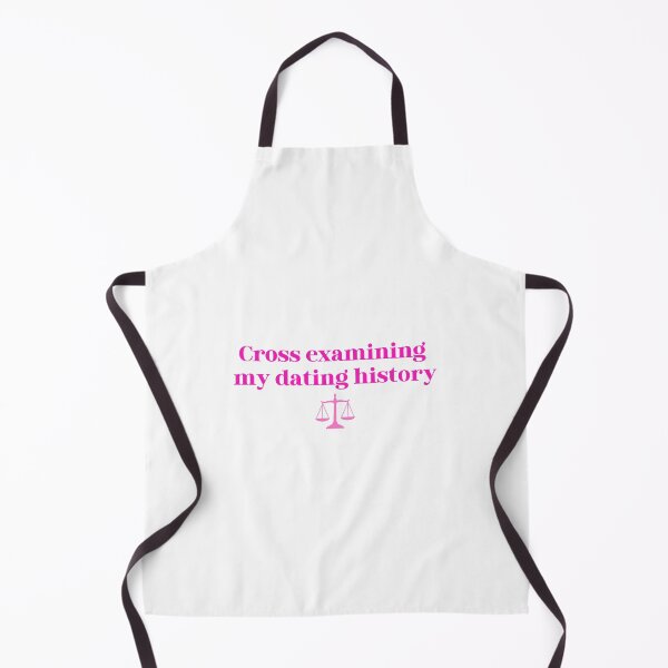 Item preview, Cross Examining My Dating History Sticker | Funny Relationship Humor | Legal Meme designed and sold by JusticeForSale.