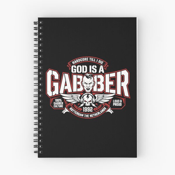 Item preview, God Is A Gabber Hardcore Techno Hakken Rave Art designed and sold by SPAZE-Typo.