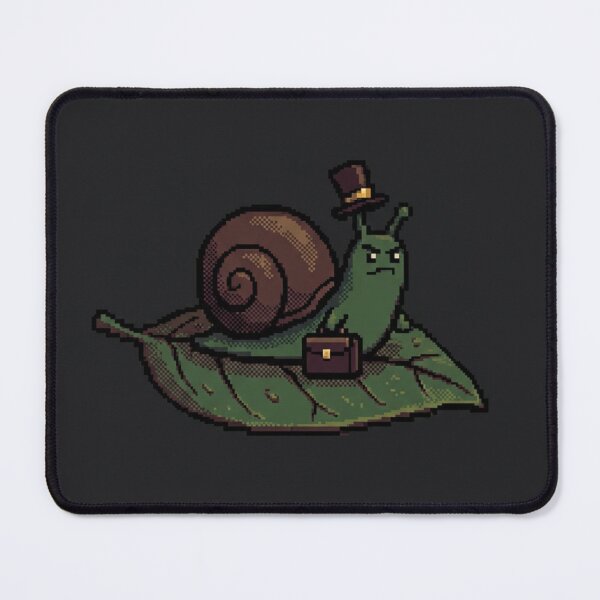Item preview, Snail Mail CEO - Retro 16-Bit Pixel Art Snail designed and sold by Arobinoz.