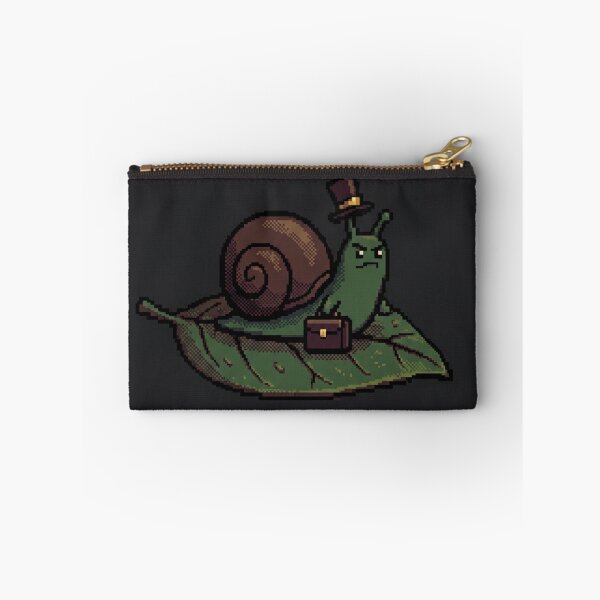 Item preview, Snail Mail CEO - Retro 16-Bit Pixel Art Snail designed and sold by Arobinoz.