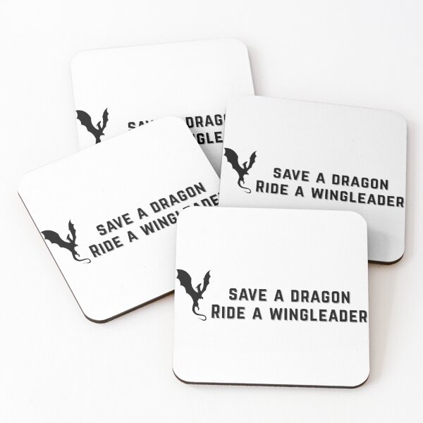 Item preview, Save A Dragon Ride A Wingleader - Fourth Wing Quote designed and sold by LunnaAtica.