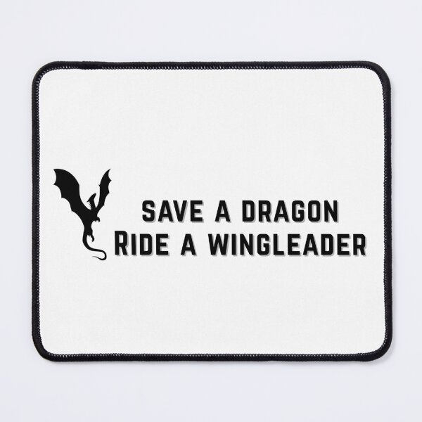 Item preview, Save A Dragon Ride A Wingleader - Fourth Wing Quote designed and sold by LunnaAtica.