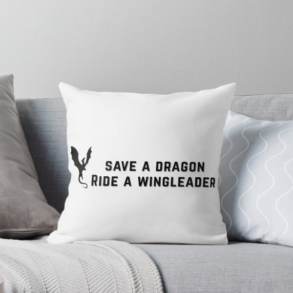 Item preview, Save A Dragon Ride A Wingleader - Fourth Wing Quote designed and sold by LunnaAtica.