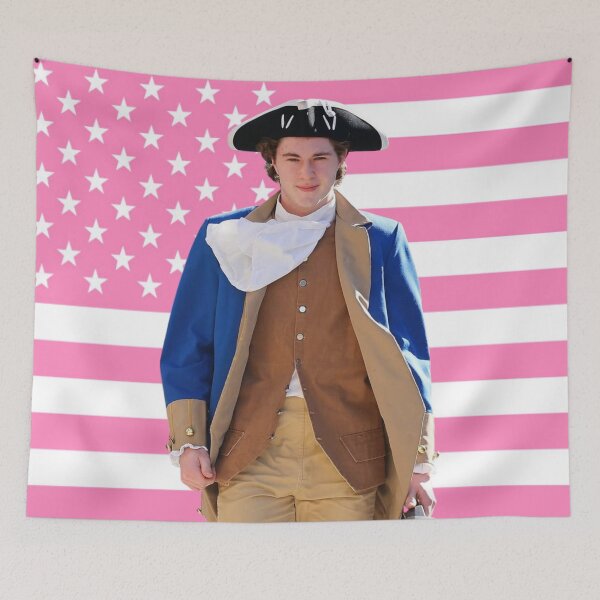 Item preview, Mitten Hockey Pink Flag designed and sold by thecollegetalk.