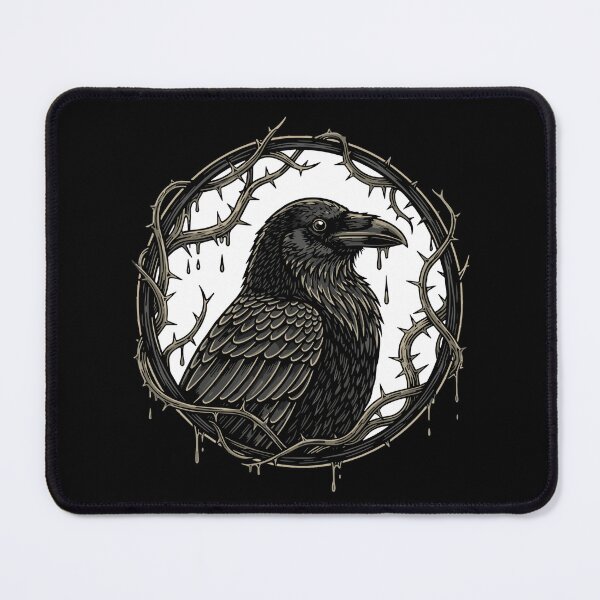Item preview, Dark Raven Occult Pagan Witchcraft Mysterious Bird designed and sold by SofiBlair.