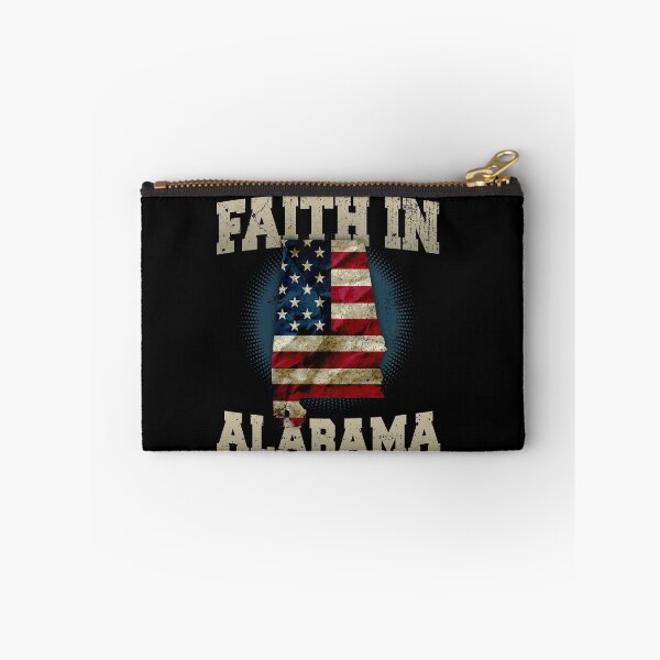 Item preview, Faith In Alabama US Flag Proud Strong Awesome Design Gift designed and sold by djpraxis.