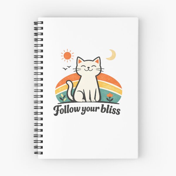 Item preview, Follow Your Bliss: One Purr at a Time designed and sold by Santuário da Bicharada.