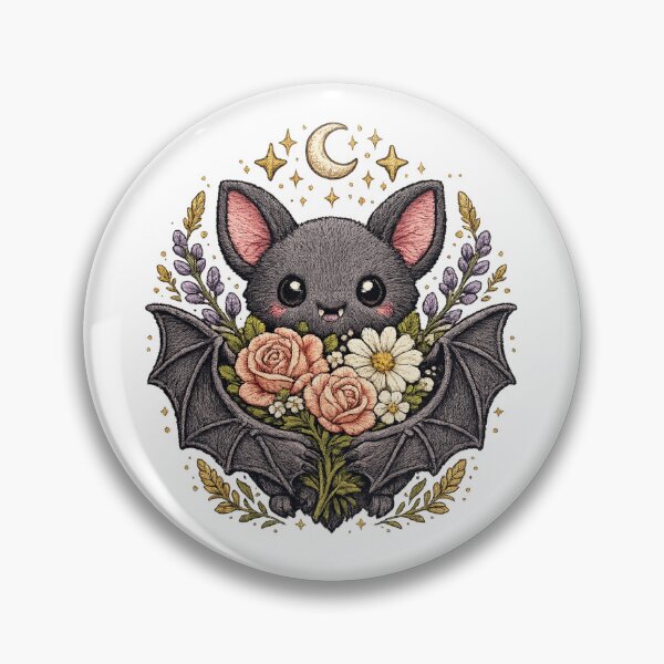 Item preview, Cute Floral Bat designed and sold by afr-saad.