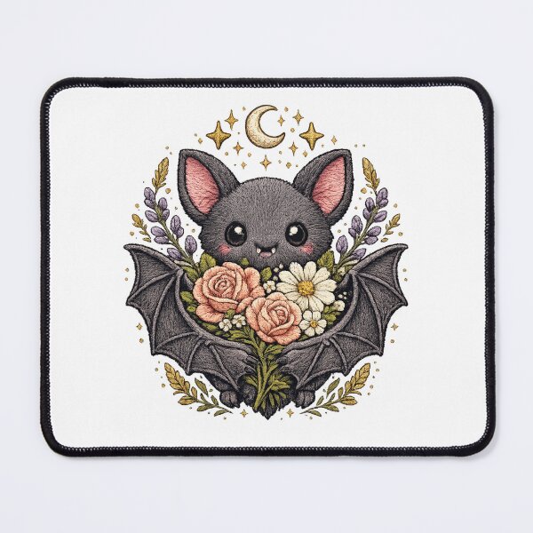 Item preview, Cute Floral Bat designed and sold by afr-saad.