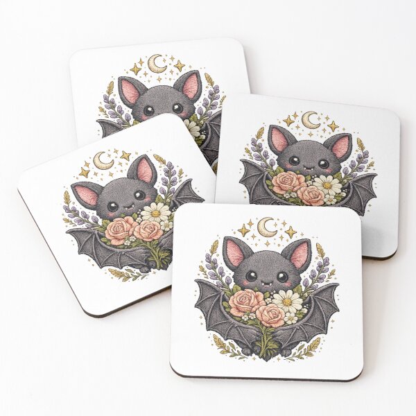 Item preview, Cute Floral Bat designed and sold by afr-saad.