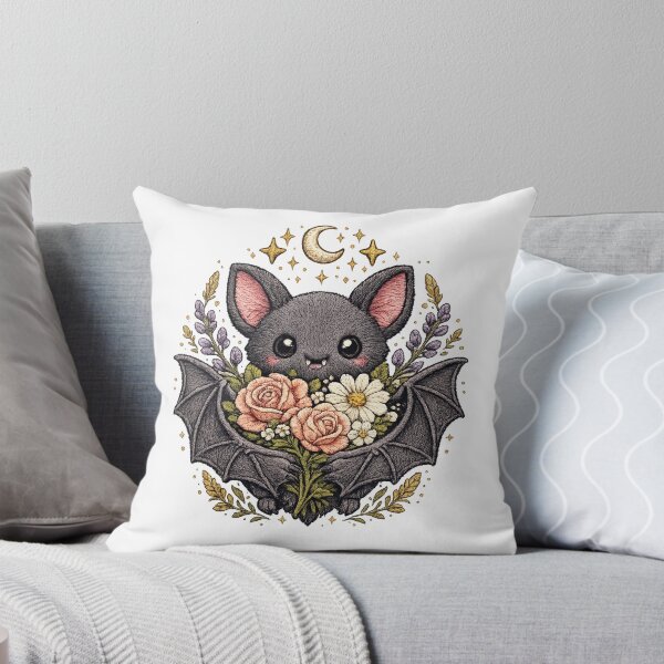 Item preview, Cute Floral Bat designed and sold by afr-saad.
