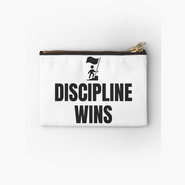 Item preview, Discipline Wins Goal Flag Gym Motivation T-Shirt designed and sold by RisticCEO.