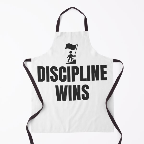Item preview, Discipline Wins Goal Flag Gym Motivation T-Shirt designed and sold by RisticCEO.