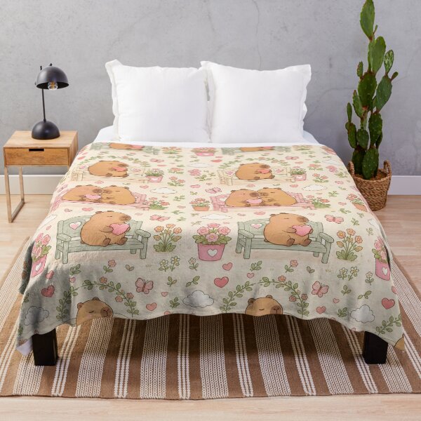 Item preview, Capybara Heart Garden Bench Pattern designed and sold by Soft Berry Studio.