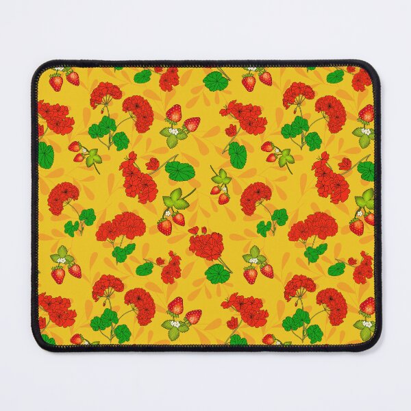 Item preview, Strawberries and Geraniums designed and sold by TurquoiseBird.