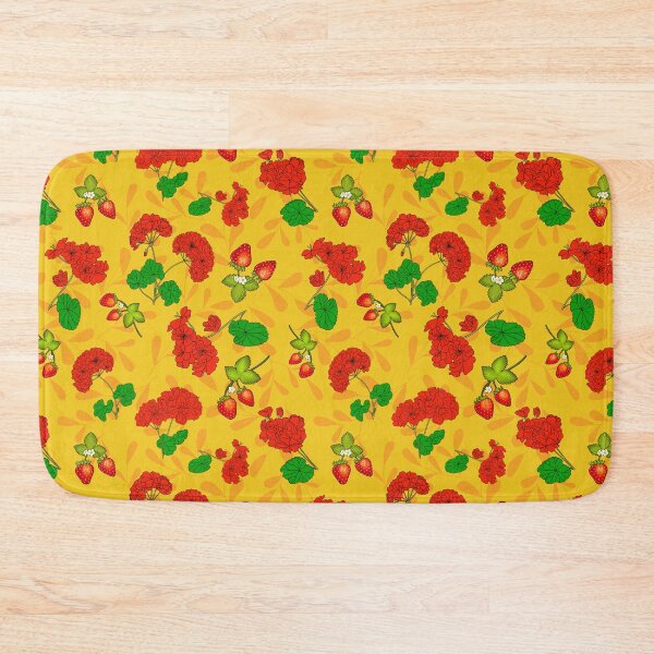 Item preview, Strawberries and Geraniums  designed and sold by TurquoiseBird.
