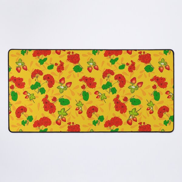 Item preview, Strawberries and Geraniums designed and sold by TurquoiseBird.