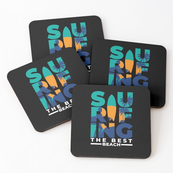 Item preview, Surfing The Best Beach, Best Time of the Year to Go Surfing designed and sold by MalwasBasket.