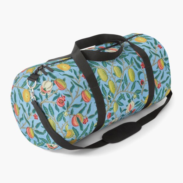 Item preview, William Morris Vintage Light Blue Botanical Fruit Pattern designed and sold by FaizArtShop.