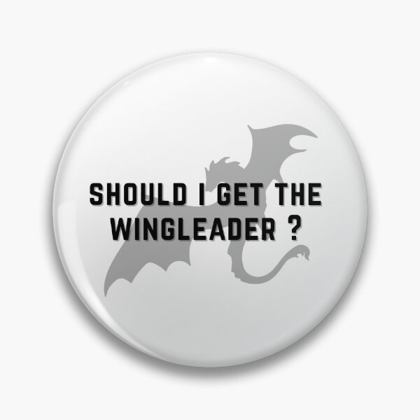 Item preview, Should I Get The Wingleader? - Dragon Silhouette Design designed and sold by LunnaAtica.