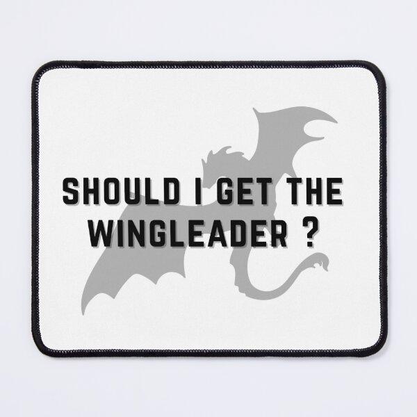 Item preview, Should I Get The Wingleader? - Dragon Silhouette Design designed and sold by LunnaAtica.