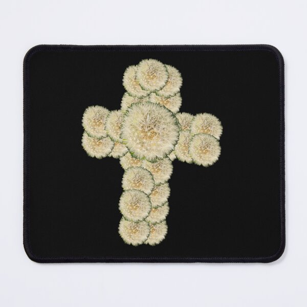 Item preview, dandelion wish cross designed and sold by gracehopelove.