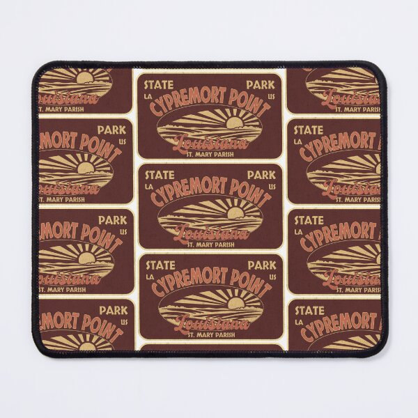 Item preview, Cypremort Point State Park, St. Mary Parish, Louisiana, badge design designed and sold by Wanderful-roads.