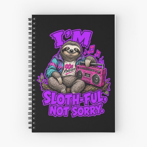 Item preview, I’m Sloth-Ful, Not Sorry Funny Sarcastic Sloth Pun designed and sold by Anyshca.