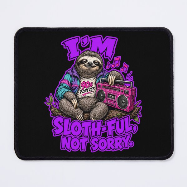 Item preview, I’m Sloth-Ful, Not Sorry Funny Sarcastic Sloth Pun designed and sold by Anyshca.