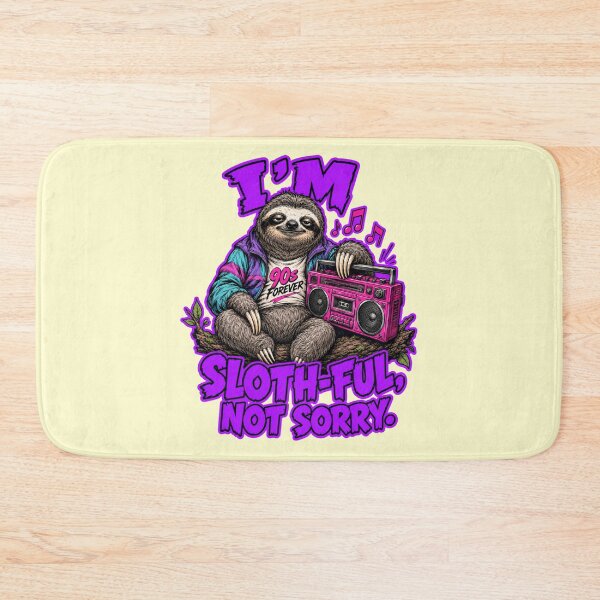 Item preview, I’m Sloth-Ful, Not Sorry Funny Sarcastic Sloth Pun designed and sold by Anyshca.