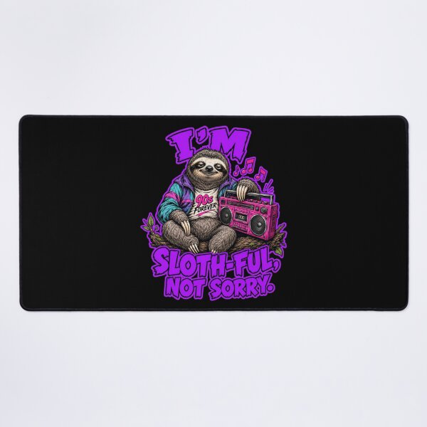 Item preview, I’m Sloth-Ful, Not Sorry Funny Sarcastic Sloth Pun designed and sold by Anyshca.