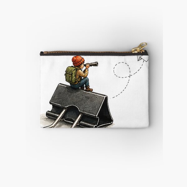 Item preview, Tiny Pilot on a Binder Clip Paper Airplane Adventure designed and sold by Sara-Ai.