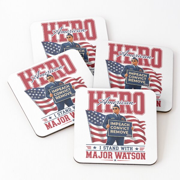Item preview, I Stand With Maj Jason Watson - Hero designed and sold by lojancugomap.