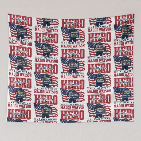Item preview, I Stand With Maj Jason Watson - Hero designed and sold by lojancugomap.