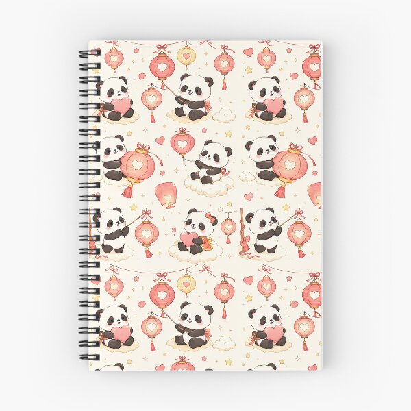 Item preview, Panda Love Lantern Festival Pattern designed and sold by Soft Berry Studio.