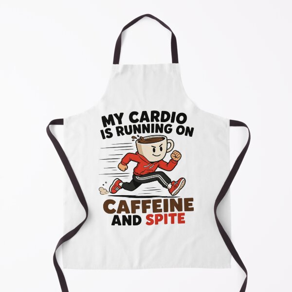 Item preview, My cardio is running on caffeine and spite. designed and sold by FBA.