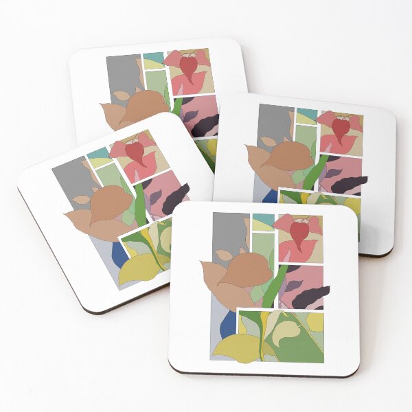 Item preview, Abstract Flora Through Geometric Windows designed and sold by laxmanrajart.