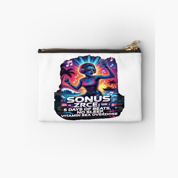 Item preview, Sonus Zrće Festival T-Shirt | 5 Days of Beats, No Sleep, Vitamin Sea Overdose | Croatia Beach Music Festival Graphic Tee designed and sold by Sushikidsntod.