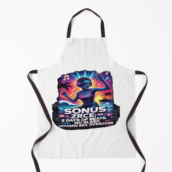 Item preview, Sonus Zrće Festival T-Shirt | 5 Days of Beats, No Sleep, Vitamin Sea Overdose | Croatia Beach Music Festival Graphic Tee designed and sold by Sushikidsntoddlers.